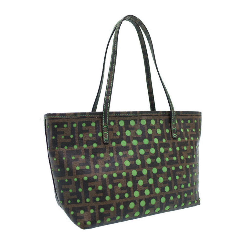 Fendi Handbag Tote Punched Bag Zucca